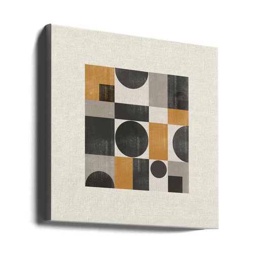 Paper Object Nr9 by THE MIUUS STUDIO Square Canvas Print Art for Modern Home Decor. Decorate your office or living room with canvas artwork