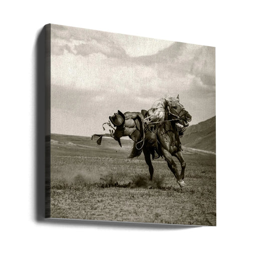 Galloping by Rachel Pansky Square Canvas Print Art for Modern Home Decor. Decorate your office or living room with canvas artwork
