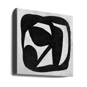 Abstract Melody by Dan Hobday Square Canvas Print Art for Modern Home Decor. Decorate your office or living room with canvas artwork