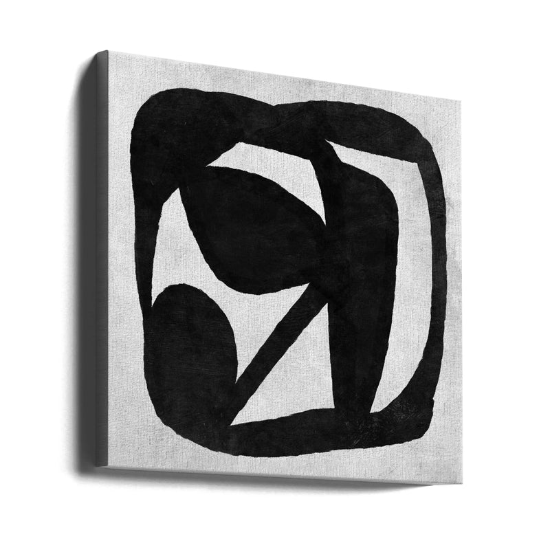 Abstract Melody by Dan Hobday Square Canvas Print Art for Modern Home Decor. Decorate your office or living room with canvas artwork