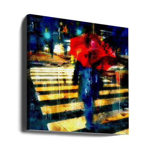 Passion for colors by Rudi Jacobs Square Canvas Print Art for Modern Home Decor. Decorate your office or living room with canvas artwork
