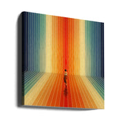 Here I Come by Taudalpoi Square Canvas Print Art for Modern Home Decor. Decorate your office or living room with canvas artwork