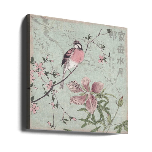 Chinoiserie No1 Square Canvas Art  Andrea Haase 
