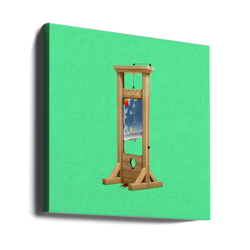 Credit sentence by Artem Pozdniakov Square Canvas Print Art for Modern Home Decor. Decorate your office or living room with canvas artwork