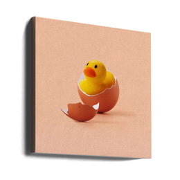 Born This Way by Artem Pozdniakov Square Canvas Print Art for Modern Home Decor. Decorate your office or living room with canvas artwork