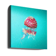 Hallucination by Artem Pozdniakov Square Canvas Print Art for Modern Home Decor. Decorate your office or living room with canvas artwork