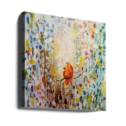 Tel Que Nous Sommes by Sylvie Demers Square Canvas Print Art for Modern Home Decor. Decorate your office or living room with canvas artwork