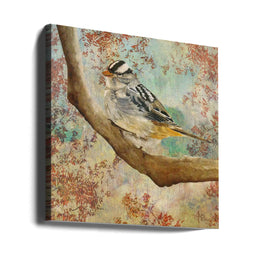 Autumn Sparkles by Angeles M. Pomata Square Canvas Print Art for Modern Home Decor. Decorate your office or living room with canvas artwork