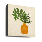 Boho Bouquet by Kristian Gallagher Square Canvas Print Art for Modern Home Decor. Decorate your office or living room with canvas artwork