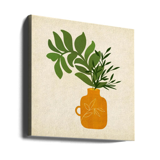 Boho Bouquet by Kristian Gallagher Square Canvas Print Art for Modern Home Decor. Decorate your office or living room with canvas artwork