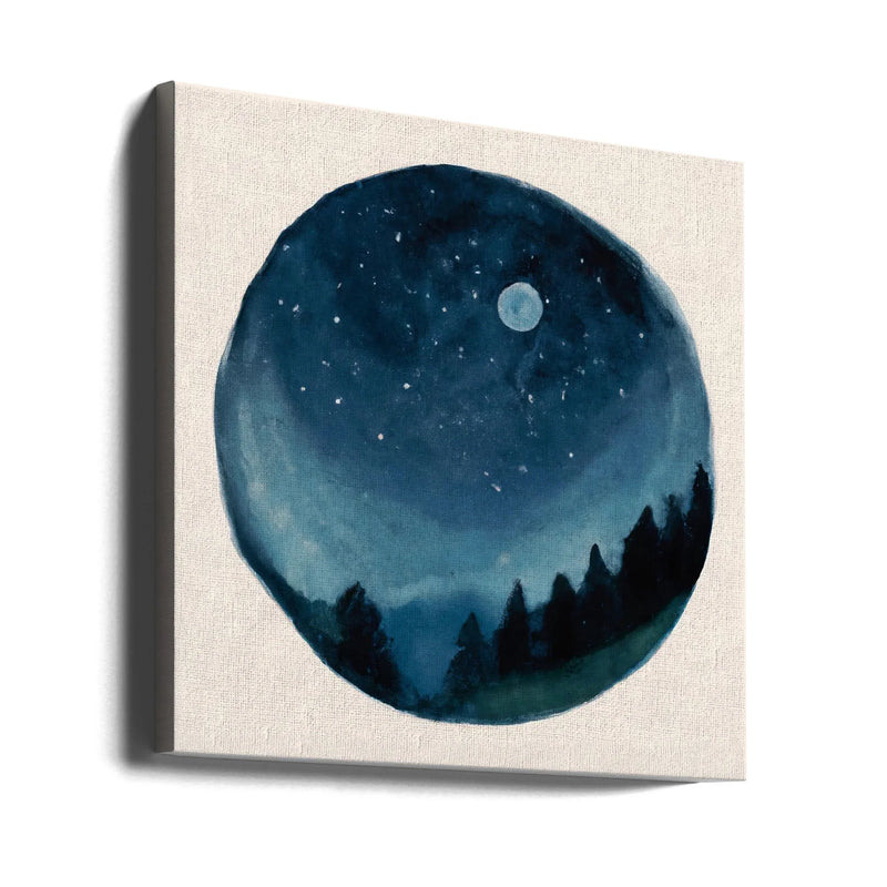 5. Around the World by Merel Takken Square Canvas Print Art for Modern Home Decor. Decorate your office or living room with canvas artwork