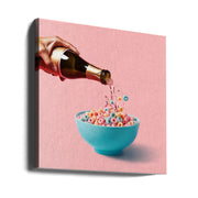 Good Morning by Artem Pozdniakov Square Canvas Print Art for Modern Home Decor. Decorate your office or living room with canvas artwork