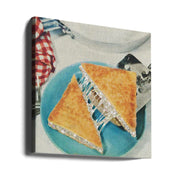 Glitter Sandwich by Vertigo Artography Square Canvas Print Art for Modern Home Decor. Decorate your office or living room with canvas artwork