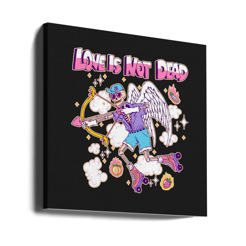 Cool Characters 2 05.png by Tiago Leitao Square Canvas Print Art for Modern Home Decor. Decorate your office or living room with canvas artwork