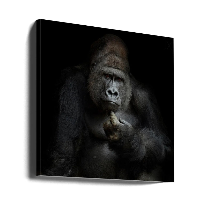 IMHO .... Square Canvas Art  Antje Wenner-Braun 