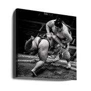 Push! by Gunarto Song Square Canvas Print Art for Modern Home Decor. Decorate your office or living room with canvas artwork