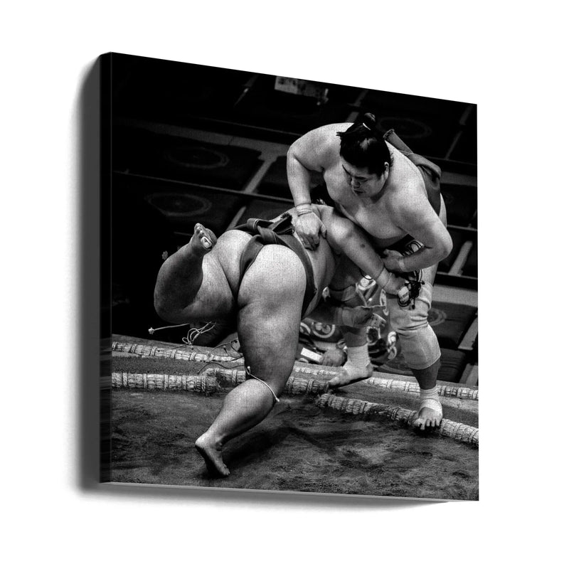 Push! by Gunarto Song Square Canvas Print Art for Modern Home Decor. Decorate your office or living room with canvas artwork