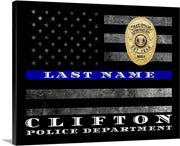 Chicago Fire Department Thin Red Line Flag for firefighter firemen