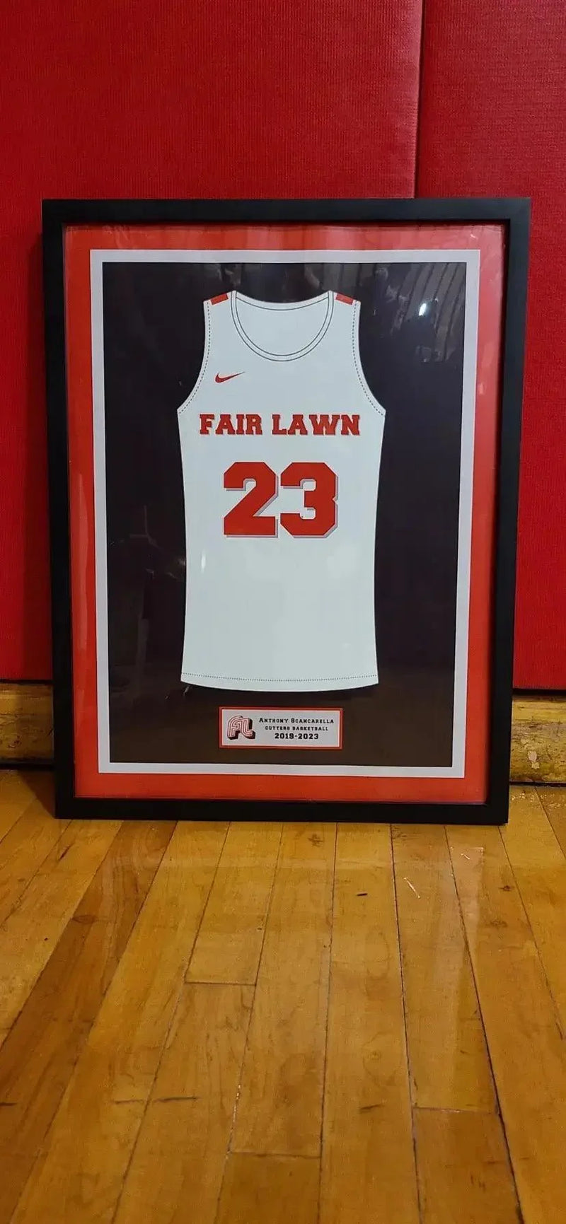 Senior Night Banquet Jersey framed Picture Frame High school