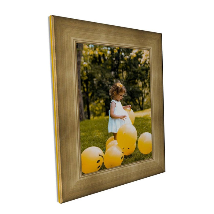 Contemporary Gold Picture Frame Modern Gallery Wall Framing - Modern Memory Design Picture frames - New Jersey Frame shop custom framing