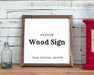 Custom wood Signs 20x30 inch rustic