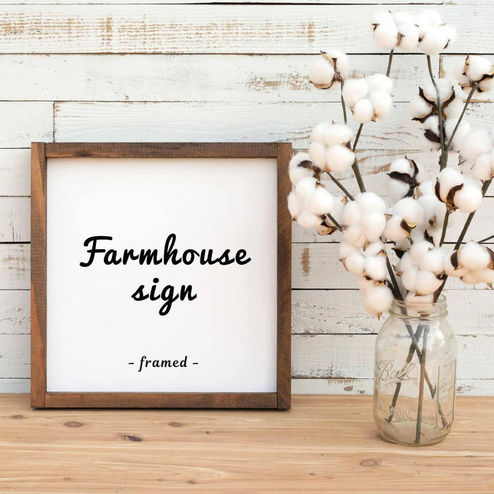 Farmhouse Signs personalized for rustic wall art