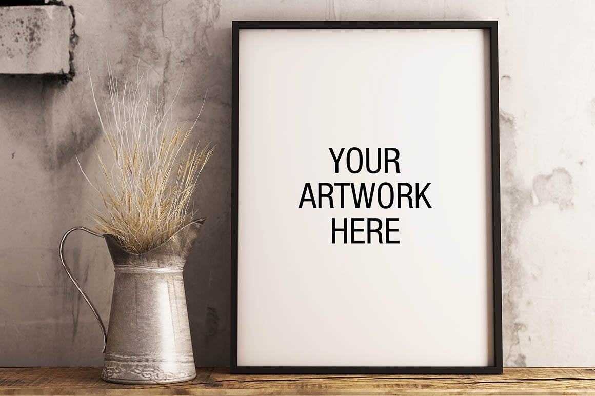 Framed Art Custom Typography ArtPicture Frame