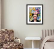 Frida Kahlo painting Modern Framed art  Pop Art