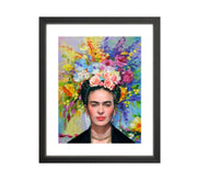 Frida Kahlo painting Modern Framed art  Pop Art