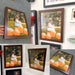 12x44 White Picture Frame For 12 x 44 Poster, Art & Photo - Modern Memory Design Picture frames - New Jersey Frame shop custom framing