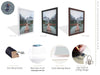 18x36 White Picture Frame For 18 x 36 Poster, Art & Photo
