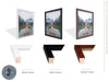 8x29 White Picture Frame For 8 x 29 Poster, Art & Photo - Modern Memory Design Picture frames - New Jersey Frame shop custom framing