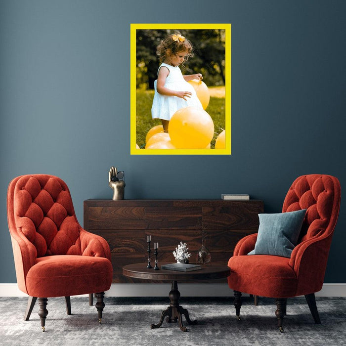 Gallery Wall 8X10 Yellow Picture Frame - 8X10 Memory Design Picture frames - New Jersey Frame shop custom framing