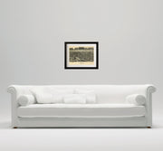 Garfield New Jersey wall art framed wall decor Map