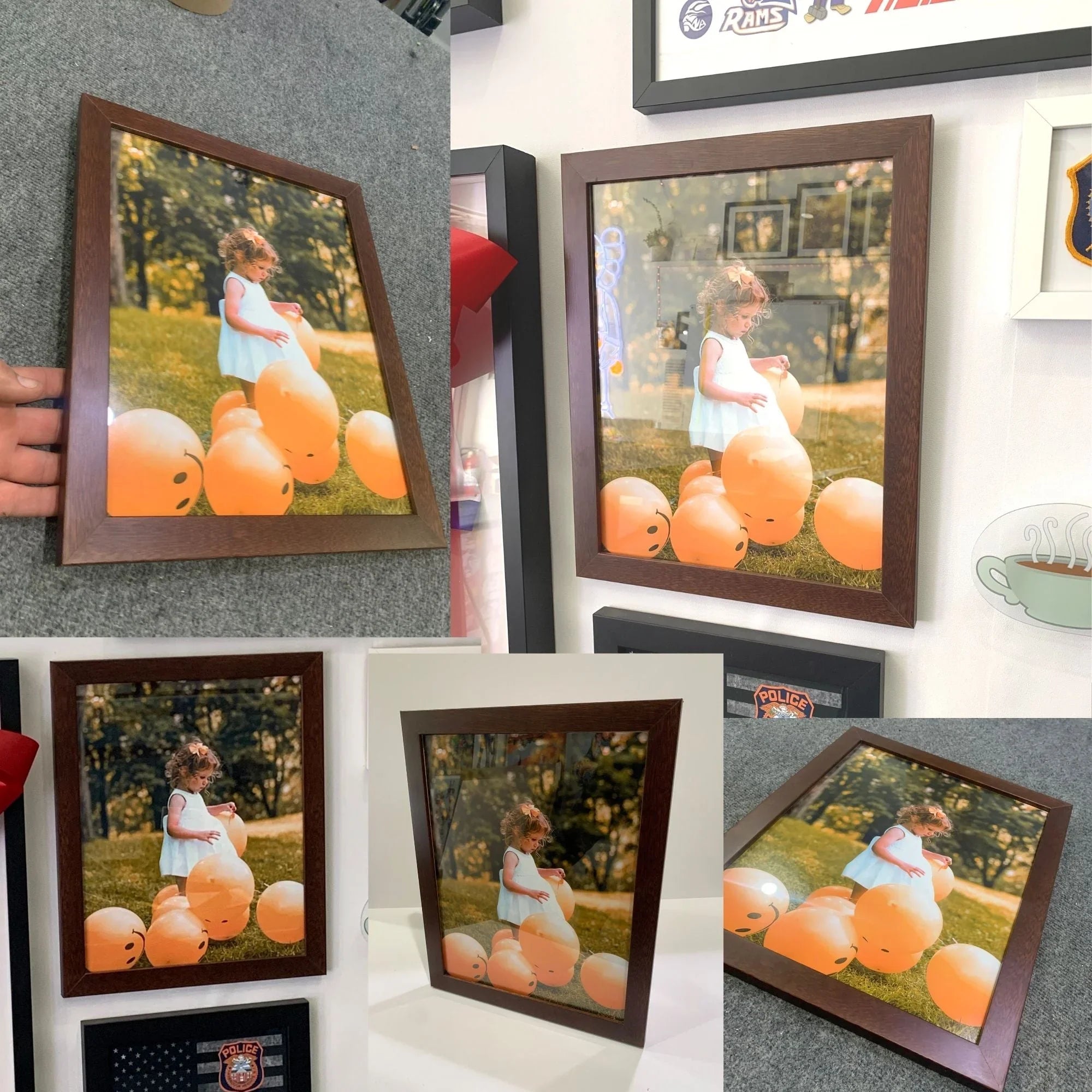 33x23 Antique Gold Picture Frame | Ornate Vintage Frame