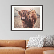 Highlander Cow Wall Art Decor