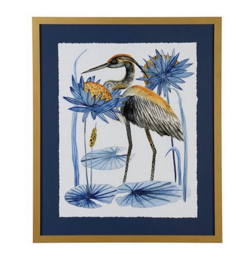 Heron Pond II & I by Melissa Wang