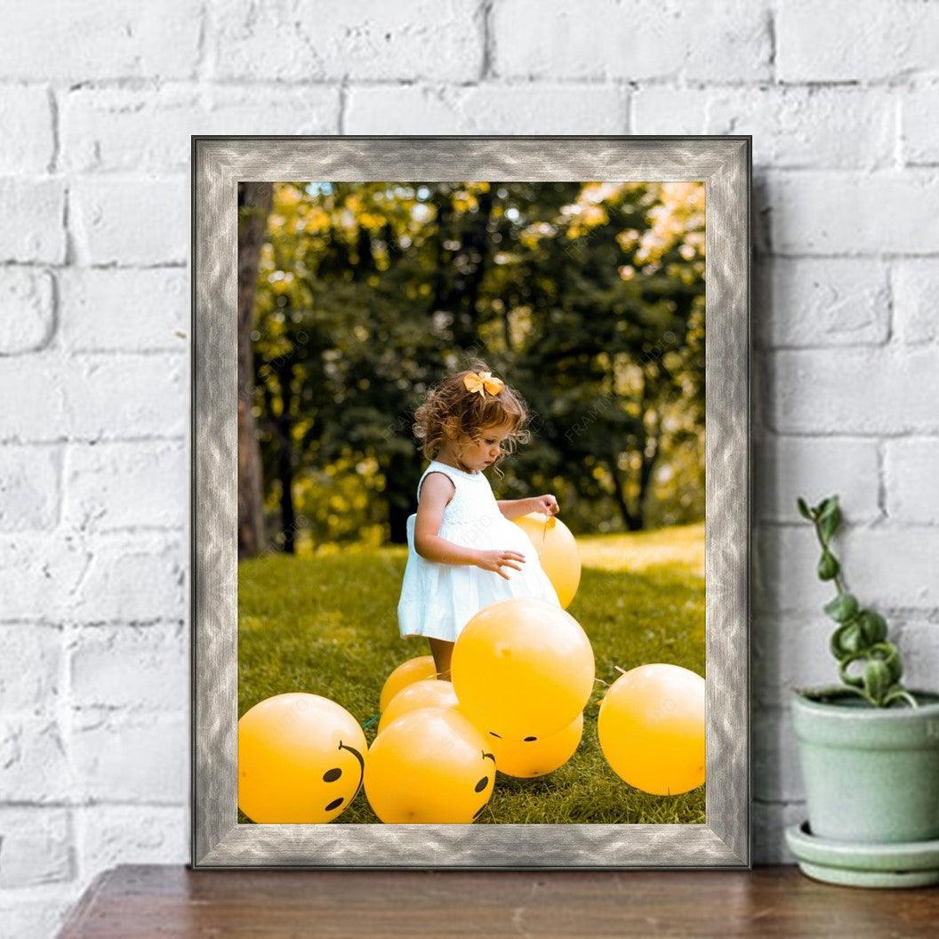 Industrial Silver Picture Frame Slope