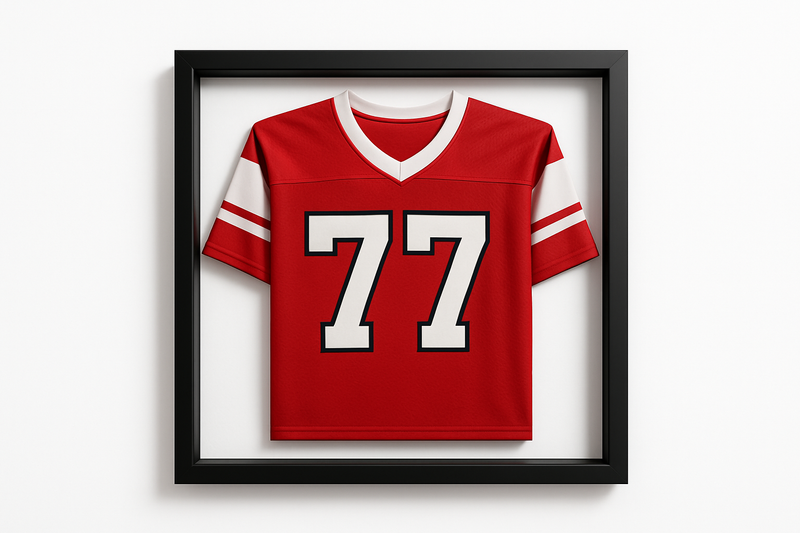 Make it entire background white and black frame shadowbox style