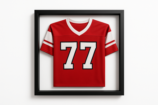 Make it entire background white and black frame shadowbox style