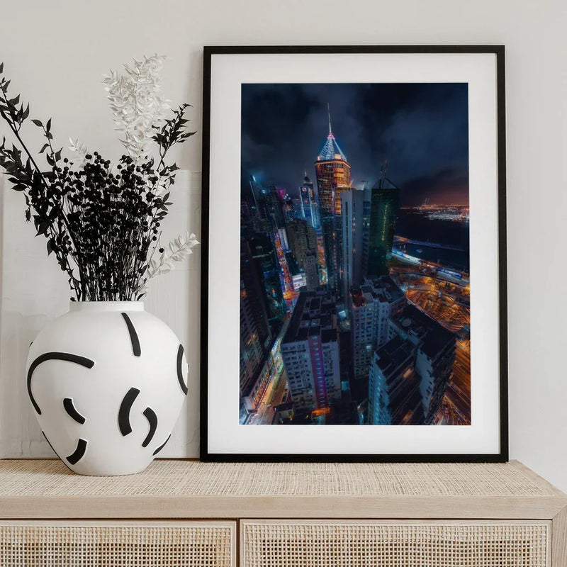 Flying Hong Kong - Javier de la Torre Framed Art | Home or Office Art