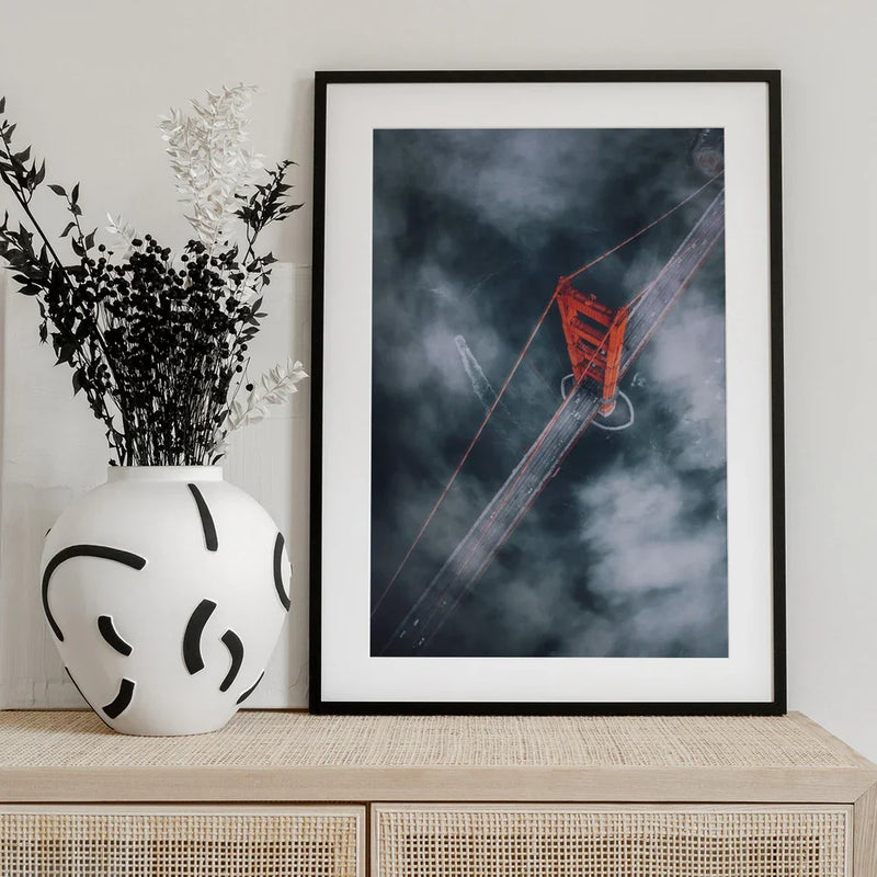 GGB from above Framed Art David George | Home or Office Art