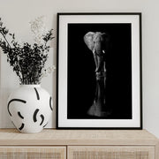 Elephant Framed Art Jie Fischer | Home or Office Art