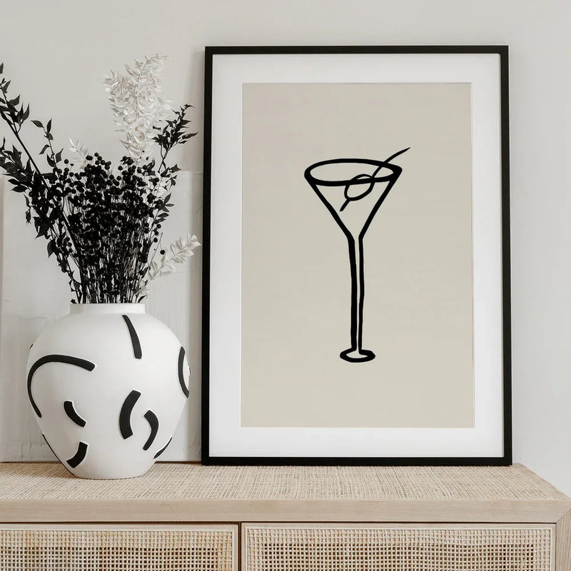 Shaken, Not Stirred - Pictufy Studio Framed Art | Home or Office Art