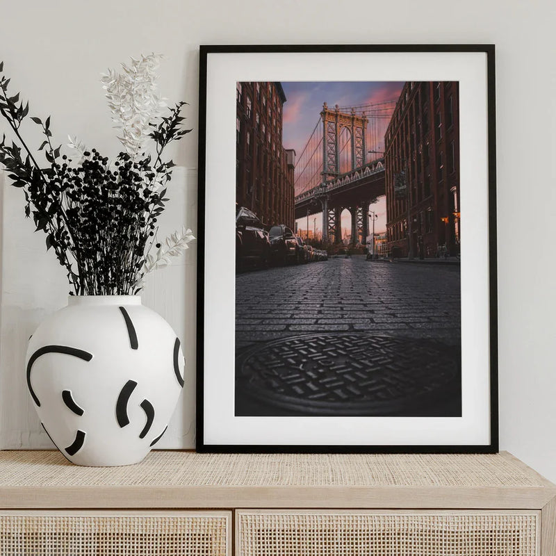 No Sleep 'til Brooklyn Framed Art InTheMoment | Home or Office Art