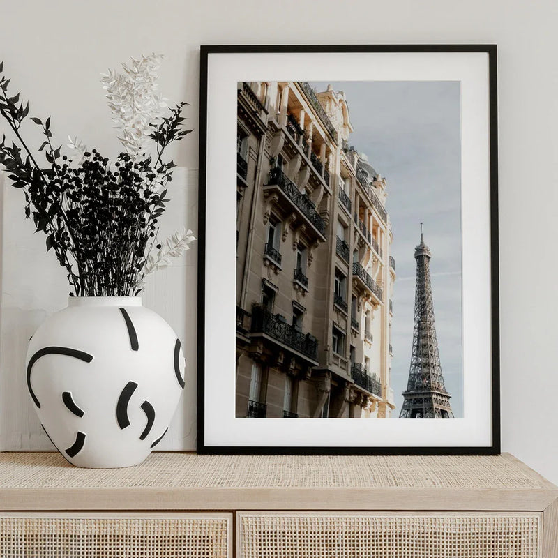 Eiffel Tower Framed Art Tour Eiffel Framed Art Pictufy Studio III | Home or Office Art