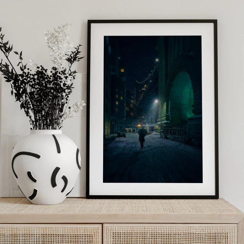 Under the Bridge Framed Art Javier de la Torre | Home or Office Art