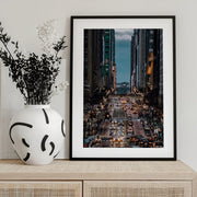 42th Street Framed Art Gengchen Wang | Home or Office Art