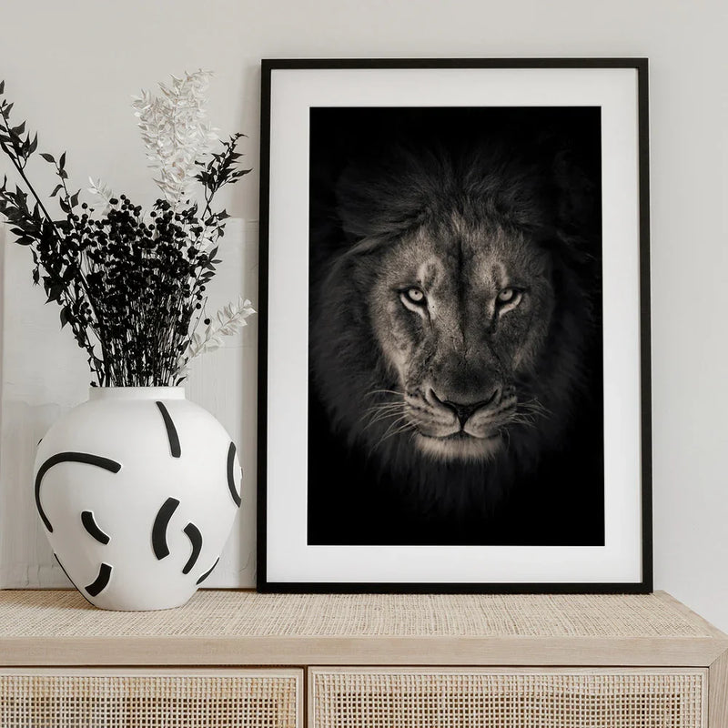 The king Framed Art Alex Zhao | Home or Office Art