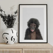 Baby Monkey Framed Art Kathrin Pienaar | Home or Office Art